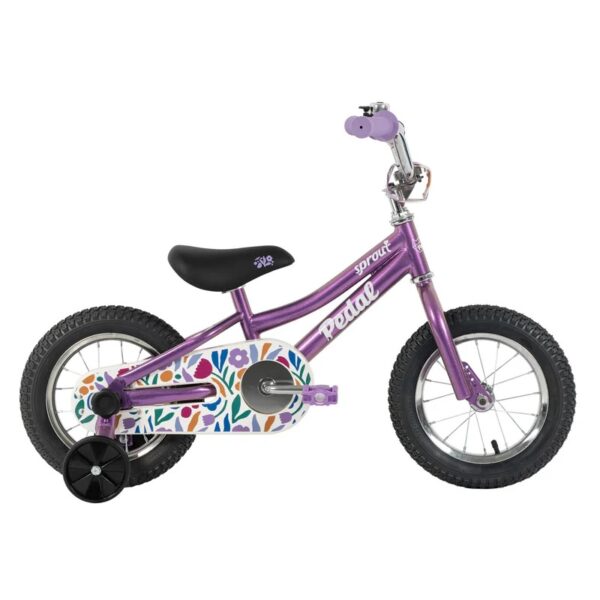 PEDAL SPROUT 12 - PURPLE FLOWERS