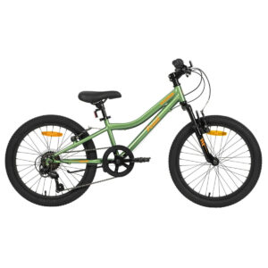 Pedal Chomp Steel 20" Kids Bike Green Flash