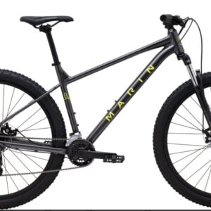 Marin Bolinas Ridge 1 27.5" Hardtail Mountain Bike Charcoal/Yellow