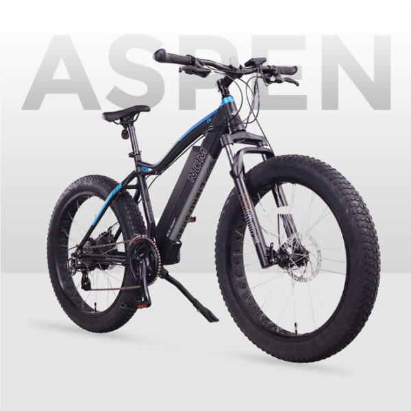 NCM Aspen Fat Electric Mountain Bike, 26